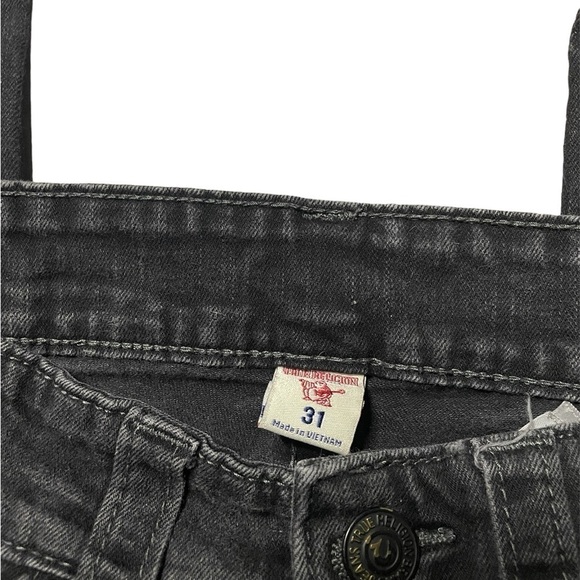 VINTAGE RARE BLACK TRUE RELIGION MOTO 31 - Picture 3 of 4